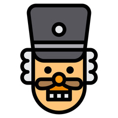 Nutcracker line icon