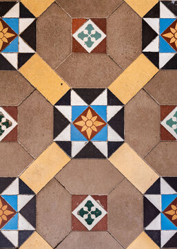 Victorian Minton tiles