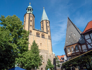 Fototapeta premium Marktkirche in Goslar Niedersachsen