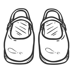 Sketch Vintage Women Clasp Shoes