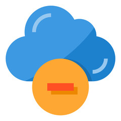 Cloud flat icon