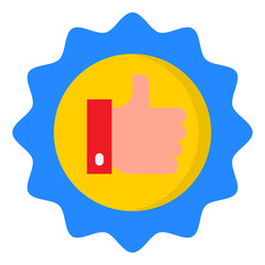 like flat style icon