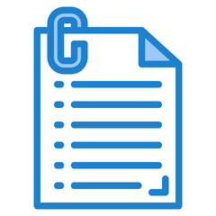 file blue style icon