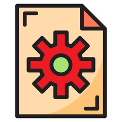 file color line style icon