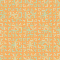 Fototapeta premium Abstract Geometric Pattern generative computational art illustration