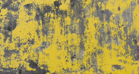 Empty space of Cement grunge wall background in 3D illustrations, Of free space for you copy and branding. View from top.