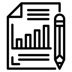 paper outline style icon