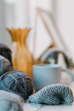 Knitting break