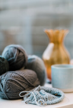 Knitting break