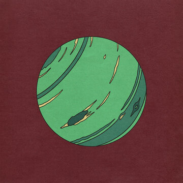 Planet Neptune Illustration