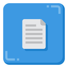 File flat icon