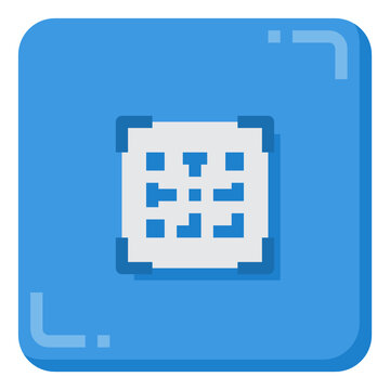 Qr Codr flat icon