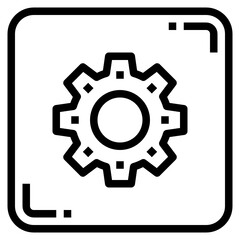 Configuration line icon