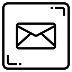 Email line icon