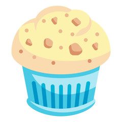 muffin flat icon