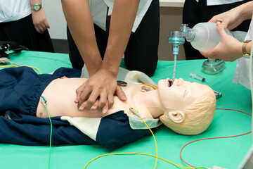 skills trainer for adult airway management trainer, realistic practice is the key to developing proficiency in airway management