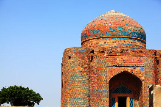 Ruins Of A Tomb At Makli, Thatta