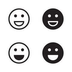 Fototapeta premium Smile Icon