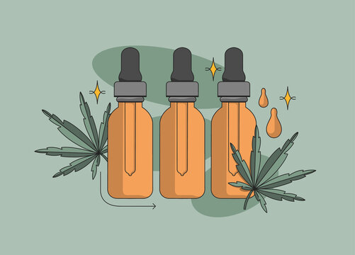 Cbd oil droppers