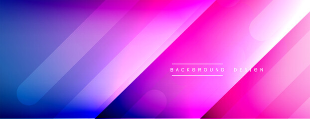 Dynamic lines abstract background. 3D shadow effects and fluid gradients. Modern overlapping forms