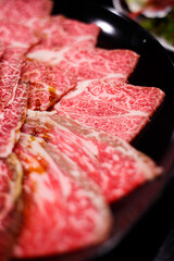 Japan Wagyu A5 beef for Yakiniku (Japanese style grilled beef)