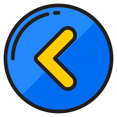 left color line style icon