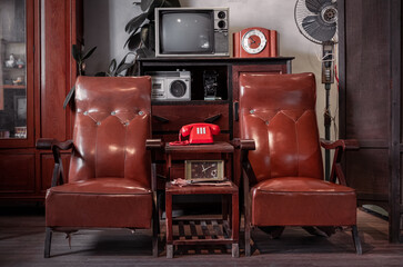 Retro Living Room
