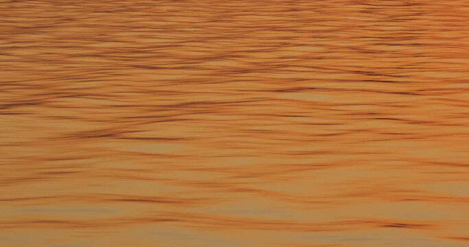 Orange Sunset Water Texture