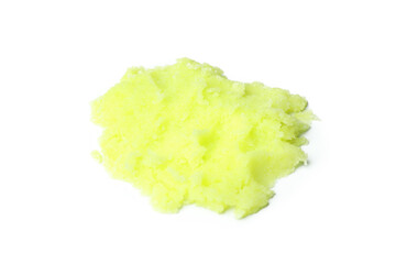 Skin care scrub isolated on white background