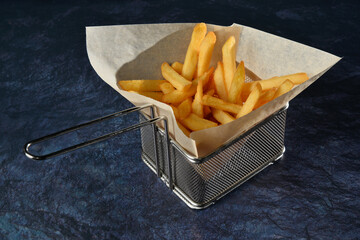french fries beer snack