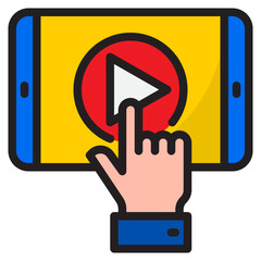 vdo color line style icon