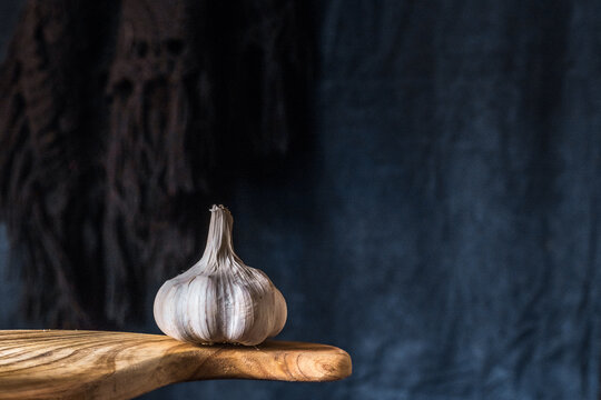 whole bulb of garlic