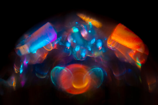 Jewel Light, colourful light through crystal
