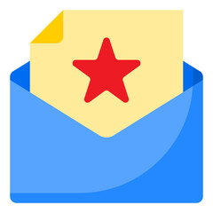 envelope flat style icon