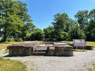 Church ruins at Ens in Schokland a former island