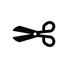 Scissors icon vector graphic illustration