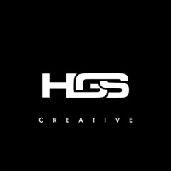HGS Letter Initial Logo Design Template Vector Illustration