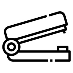 stapler line icon