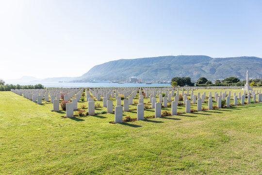 Allied War Cemetery. Suda Bay. Crete. Greece.