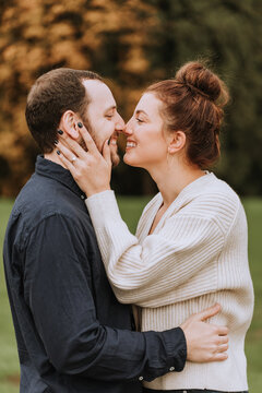 Smiling Couple, in Love