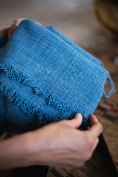 Hand woven fabric