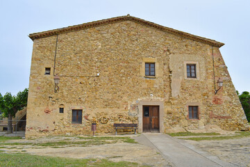 Fototapeta na wymiar Ciudad medieval de Peratallada, Gerona España 