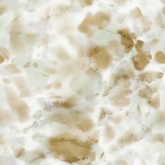 Seamless pastel swirl splat tie dye watercolor pattern swatch. High quality illustration. Messy tribal graphic illustration featuring dye stains splashed randomly in a trendy soft textile manner.