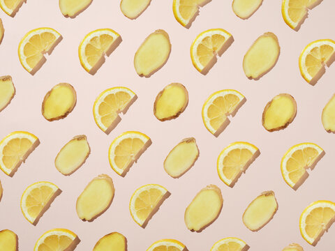 Lemon ginger composition