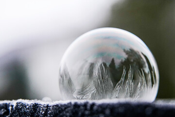 gefrorene Seifenblase 2