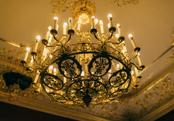 old chandelier