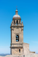 Obraz premium Church of Santa María la Mayor la Coronada in Medina Sidonia, in the province of Cadiz. Andalusia. Spain. Europe. 