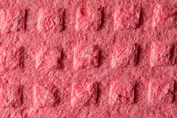 Magnified Sponge Fibers. Sponge texture. Close up