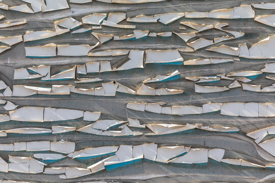 Peeling paint