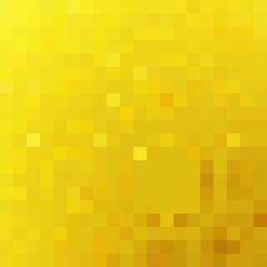 Abstract Yellow mosaic background. Vector background. Gold mosaic. Pixel art background.